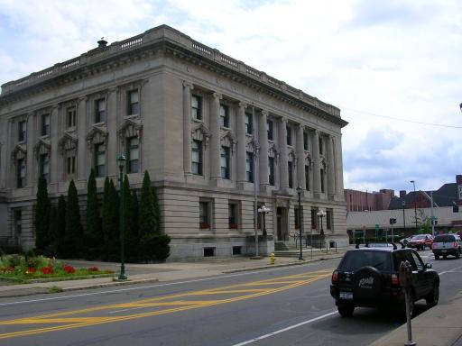 The old Post Office and Court House.