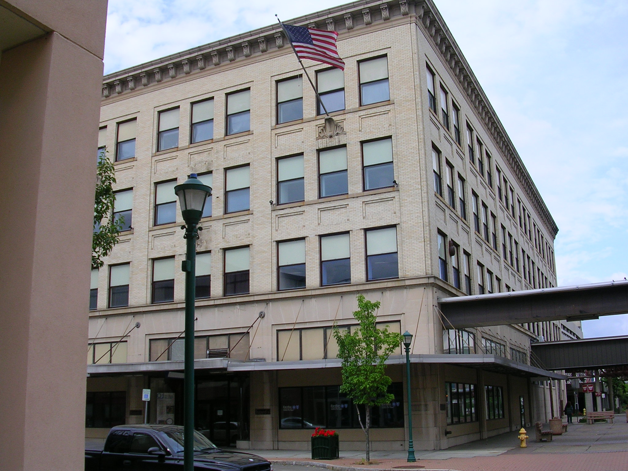 The old Izard's Building on Main Street.