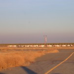 The lonely windsock at Lost Hills