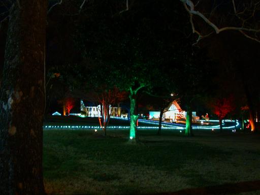 Graceland at night