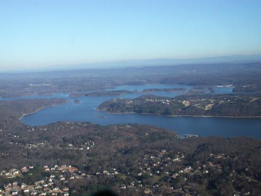 Crossing the Tennesee River near Chattanooga, TN