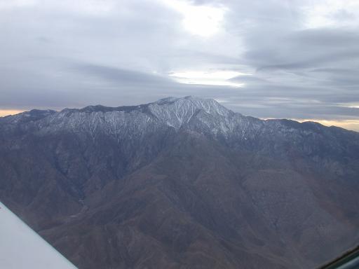 Entering the Banning Pass, almost home