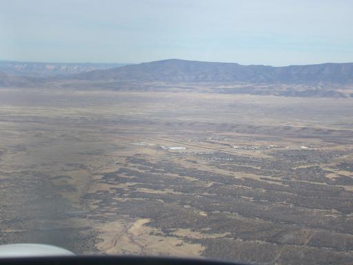 Prescott's Love Field from the west