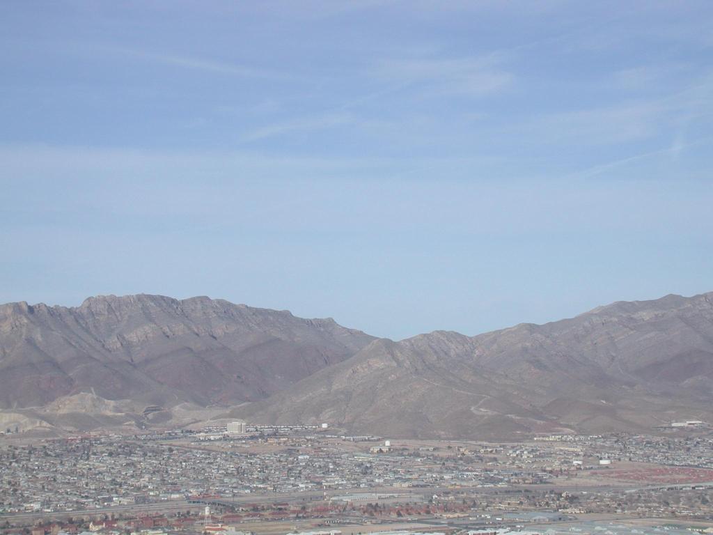 Departing El Paso by day