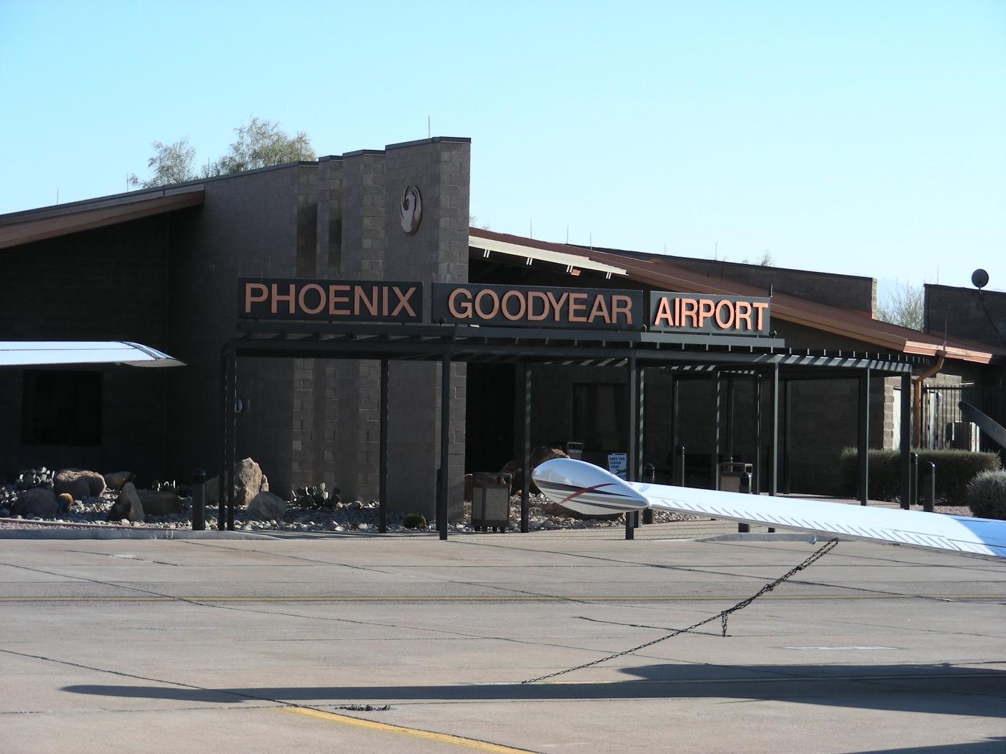 Phoenix Goodyear airport.