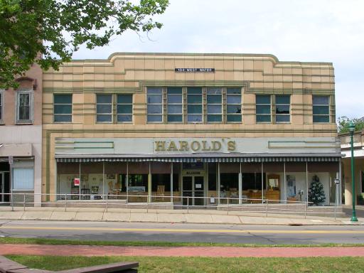 Harold's Army & Navy on Water street.  I bought all my pants there when I lived in Elmira.