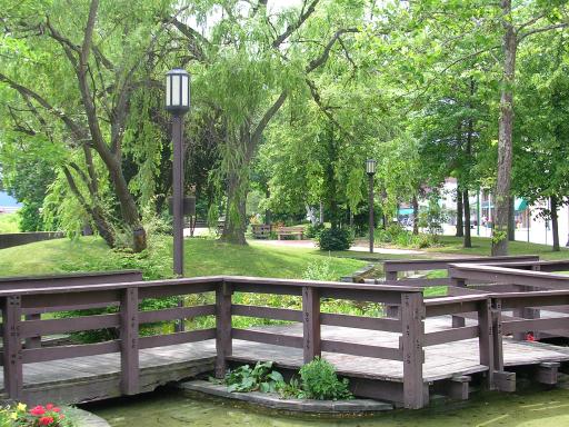 A really pretty shot of Riverfront Park on Water Street.