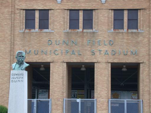 The front of Dunn Field.  In my day Southside played their home football games here.