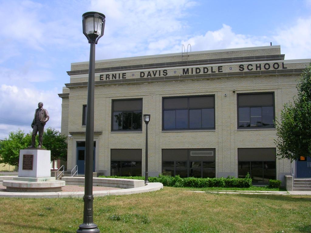 The outside of Davis