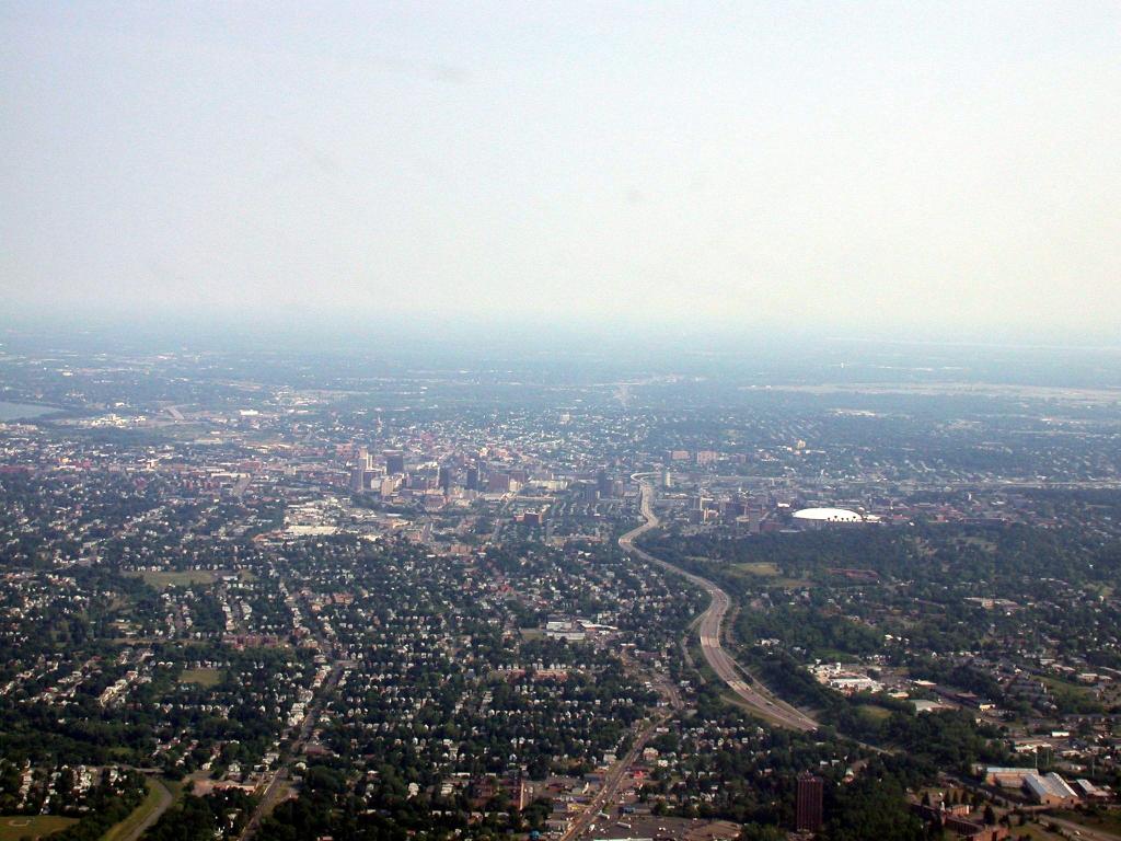 Arriving over Syracuse