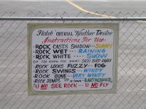 Flabob Weather Rock instructions (The Rock itself was inop)