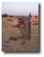 Cool Santa Fe mailbox