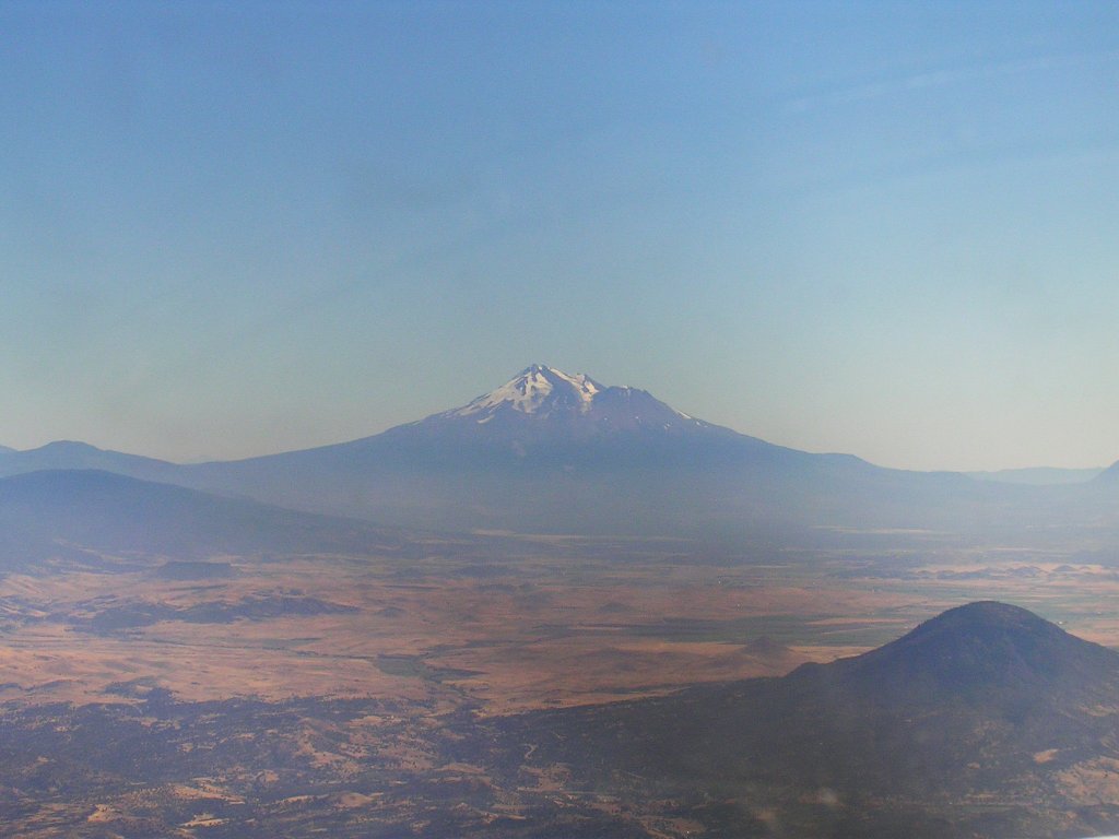 Mount Shasta and the valley