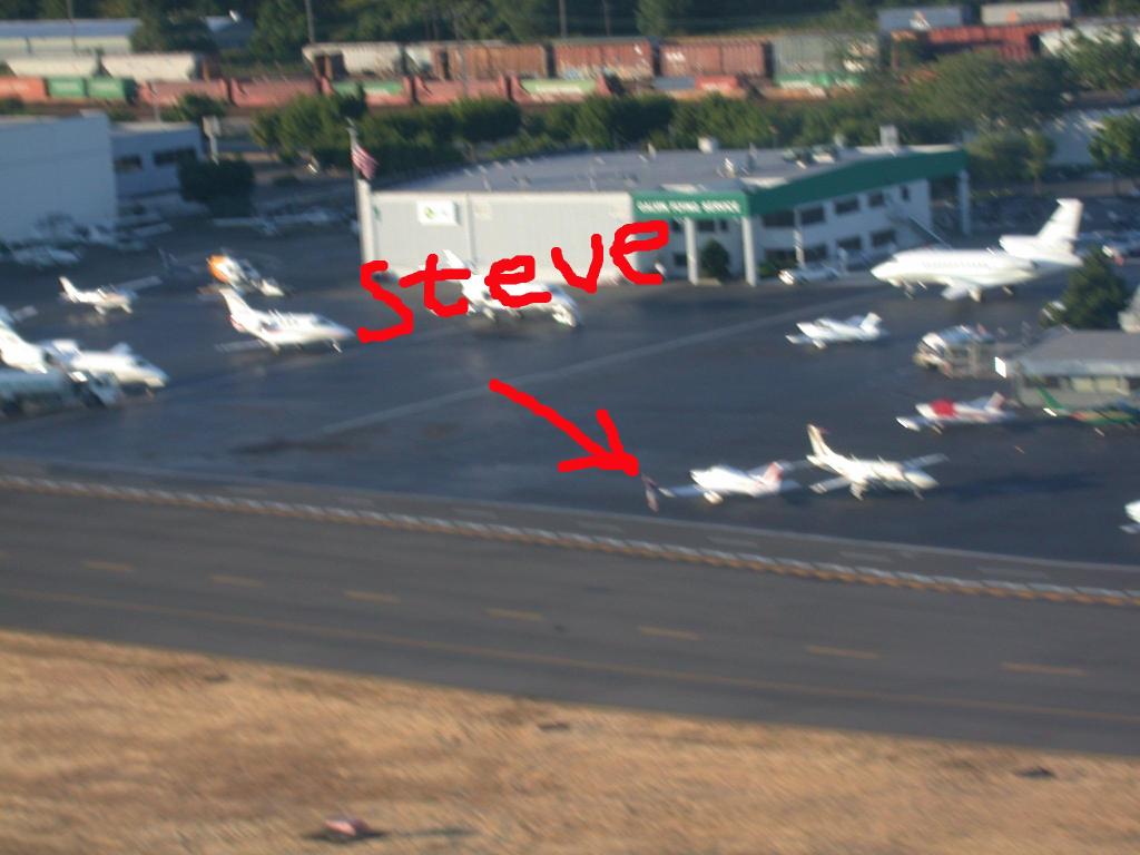 Steve Sees Us Off