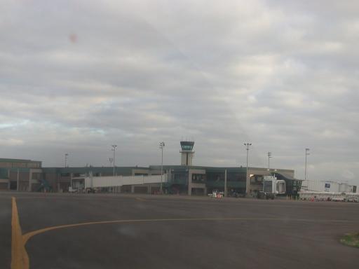 The terminal at Eugene Airport (EUG)