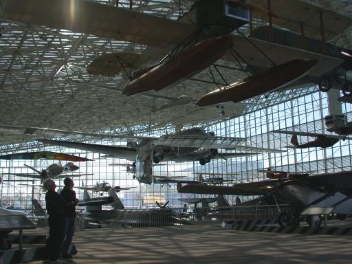 My dad and I take in the Museum of Flight