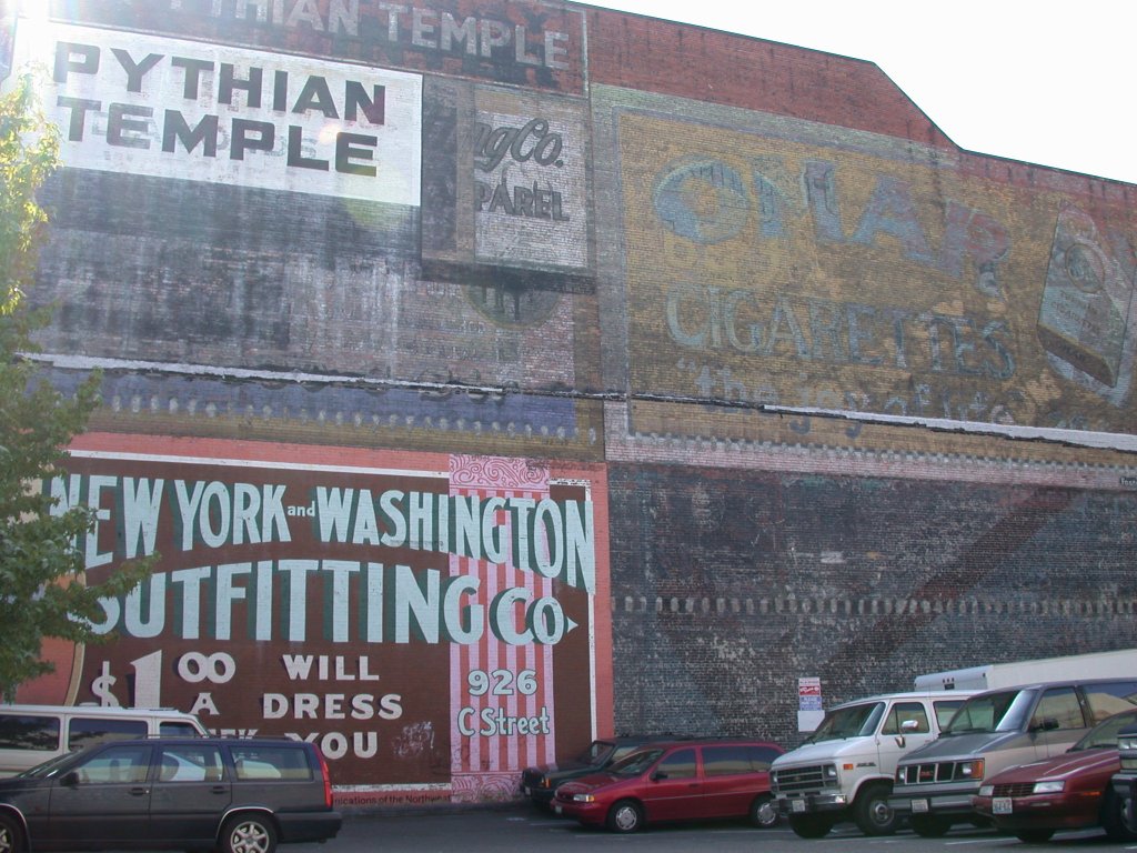 Old advertisements in Tacoma