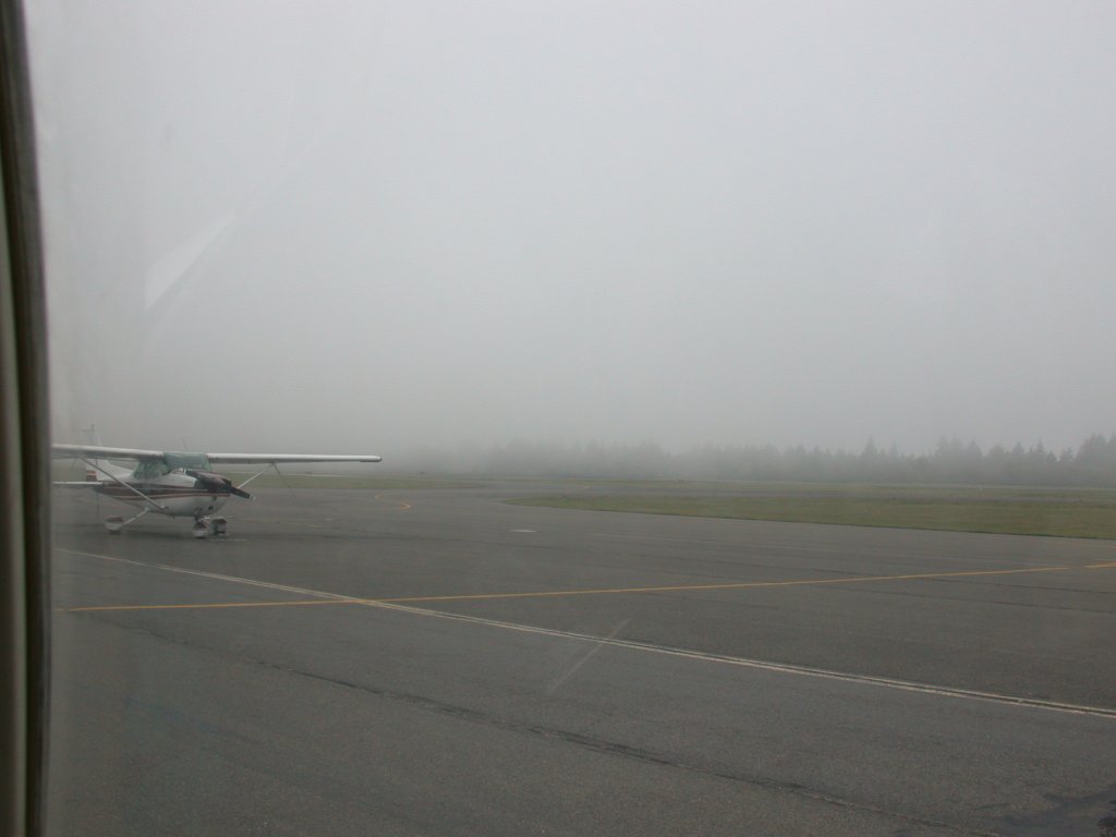 Fogged in at Tacoma (TIW)